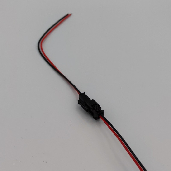 2-pin connector set for single-colour LED strips