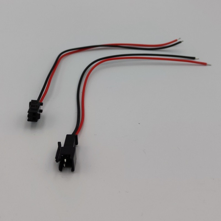 Stecker-Set  2-Pin für einfarbige LED-Streifen