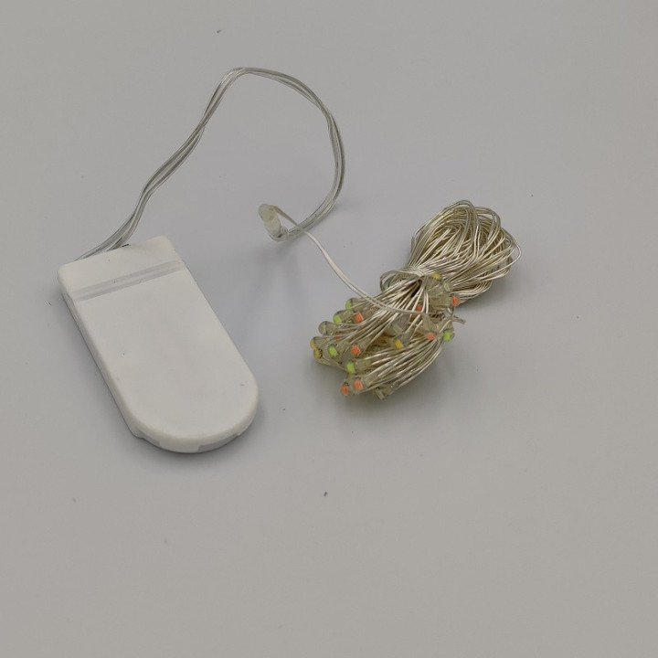 LED string lights, battery powered, 2x CR2032