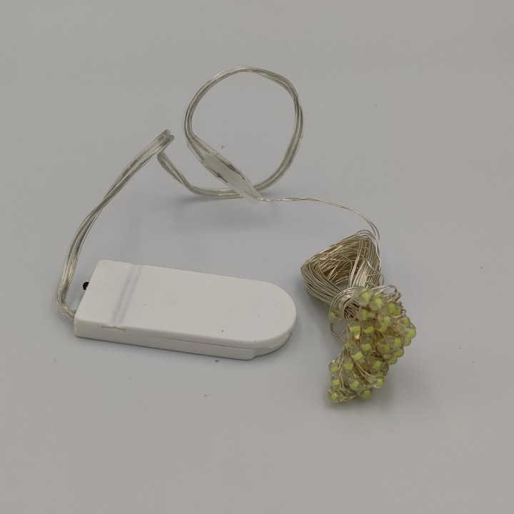 LED string lights, battery powered, 2x CR2032