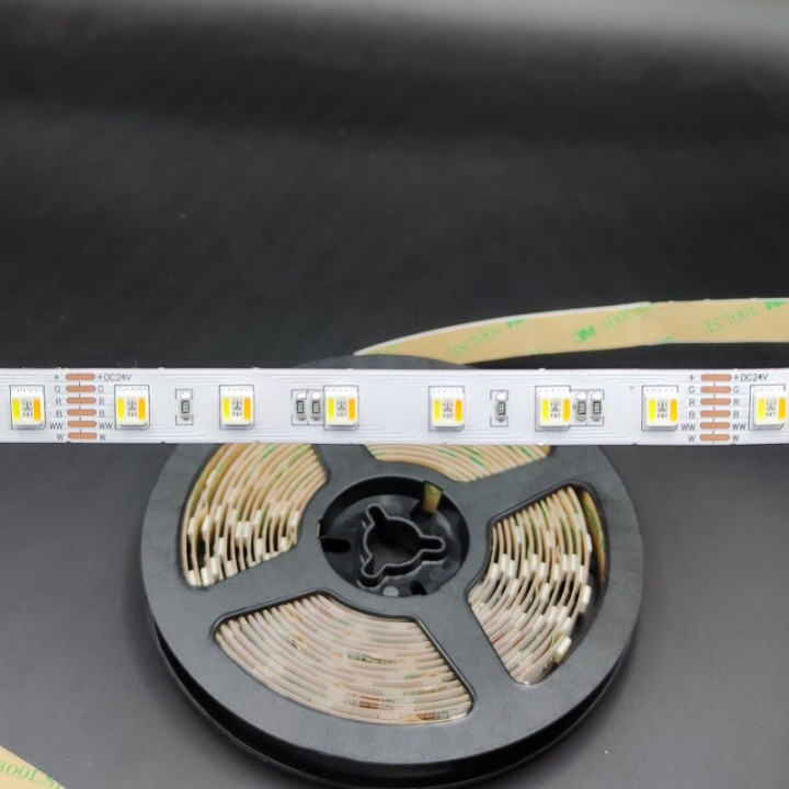 RGB+CCT 5in1 24 V 12 mm 60LED/m 5 m nicht wasserdicht