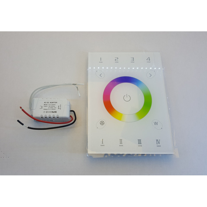 LTECH UX8 wall-mounted remote control 5 V/230 V RGBW