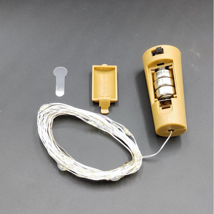 Lichterkette LED Batterie "Korken"