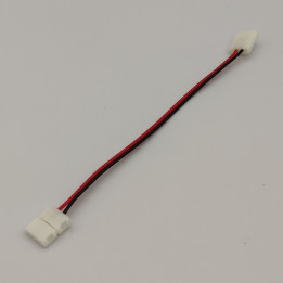 Verbinder 2-Pin für Einfarbige LED-Streifen 8 mm IP20 lötfrei