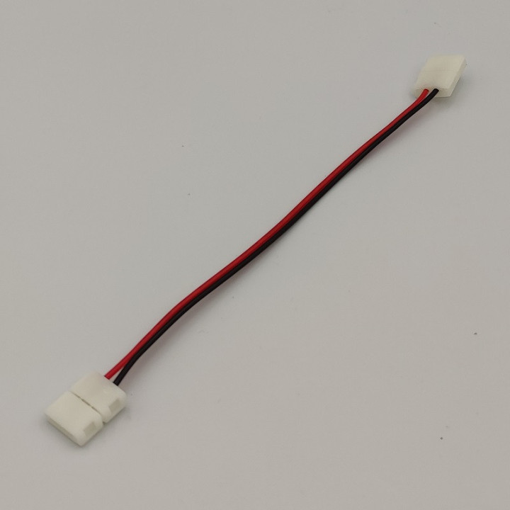 Verbinder 2-Pin für Einfarbige LED-Streifen 8 mm IP20 lötfrei