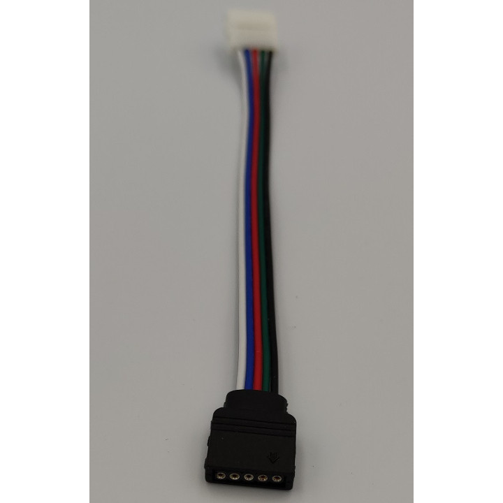 Anschluss/Verbinder 5-Pin für RGBW-LED-Streifen 12 mm IP20 lötfrei