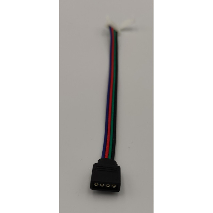 Anschluss/Verbinder 4-Pin für RGB-LED-Streifen 10 mm IP20 lötfrei