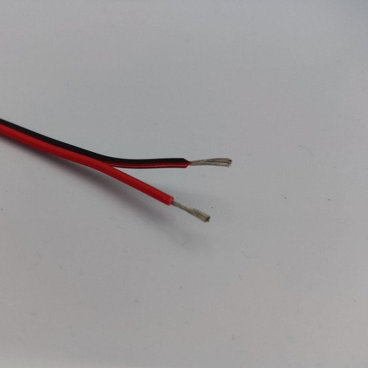 2-core AWG 18 cable for single-colour LED strips