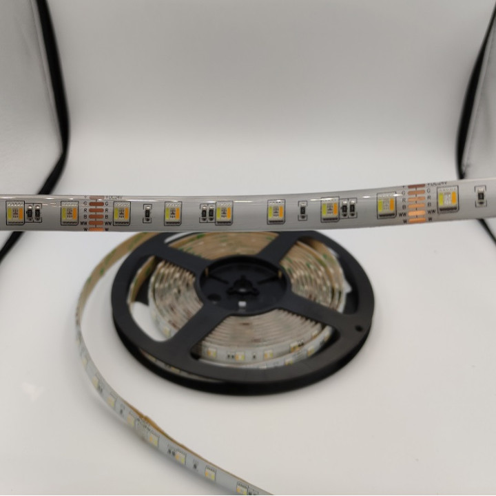 RGB+CCT 5-in-1 24 V 12 mm 60 LEDs/m 5 m IP65