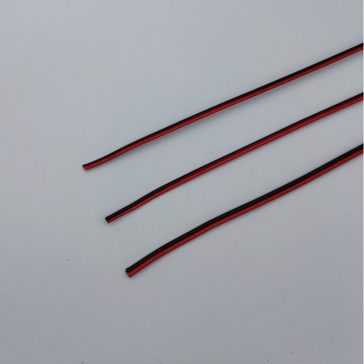 2-core cable for single-colour LED strips