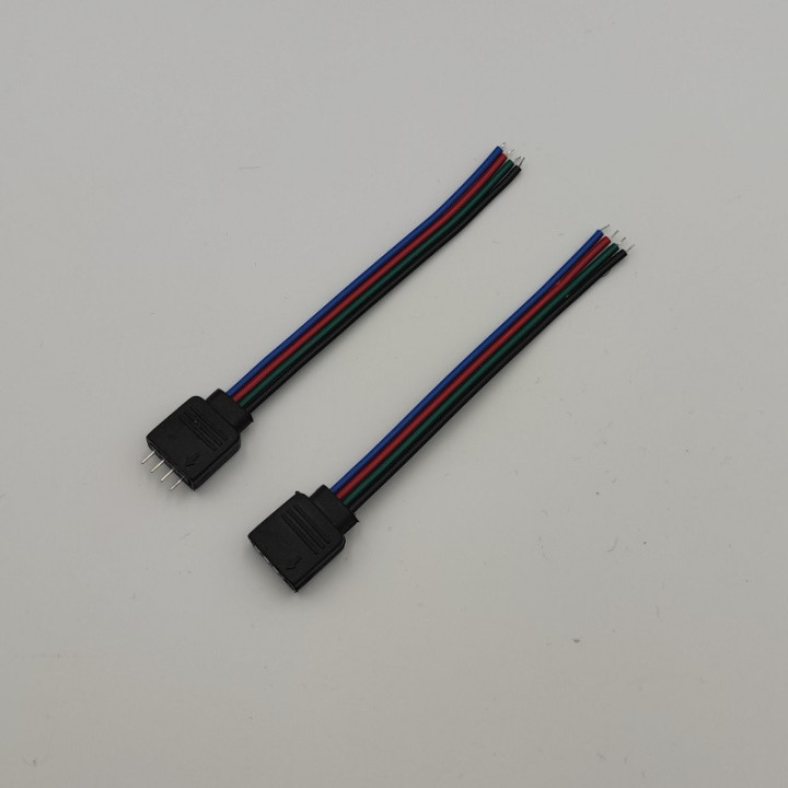 4-pin connection cable for RGB set, short