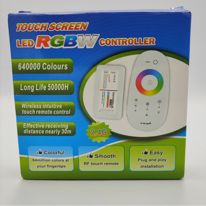 RGBW controller and remote control set