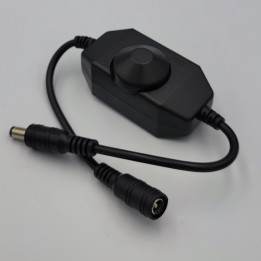 Dimmer 12 V/24 V mit Rundstecker