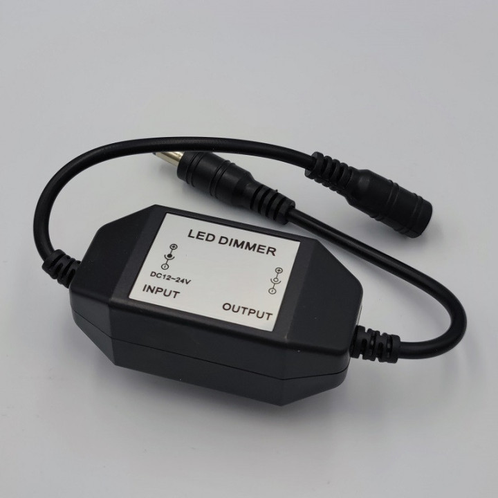 Dimmer 12 V/24 V mit Rundstecker