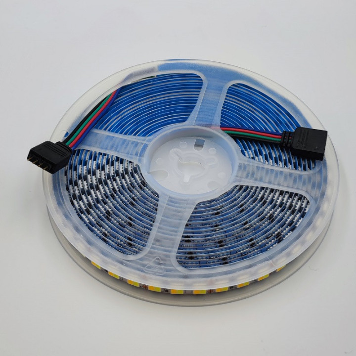 Dual warm und kaltweiss 2in1 120LED/m 12 V 10 mm 5 m nicht wasserdicht 5050