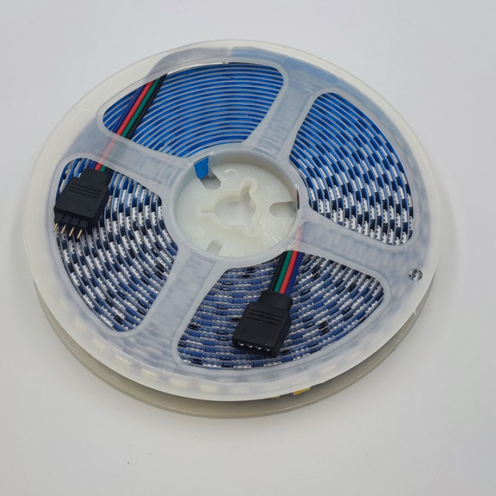 Dual warm und kaltweiss 2in1 120LED/m 24 V 10 mm 5 m nicht wasserdicht 5050