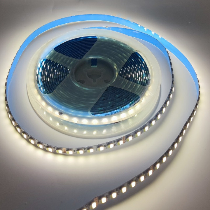 Dual warm und kaltweiss 2in1 120LED/m 24 V 10 mm 5 m nicht wasserdicht 5050