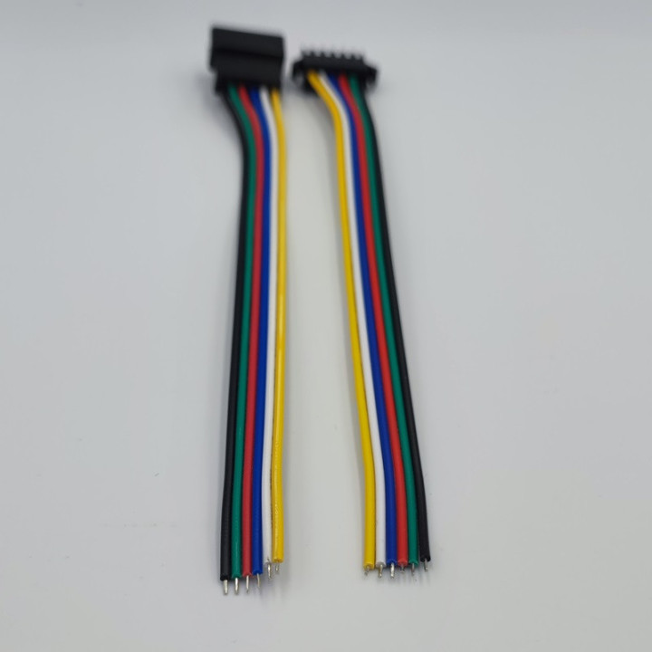 Stecker-Set  6-Pin für RGB+CCT-LED-Streifen