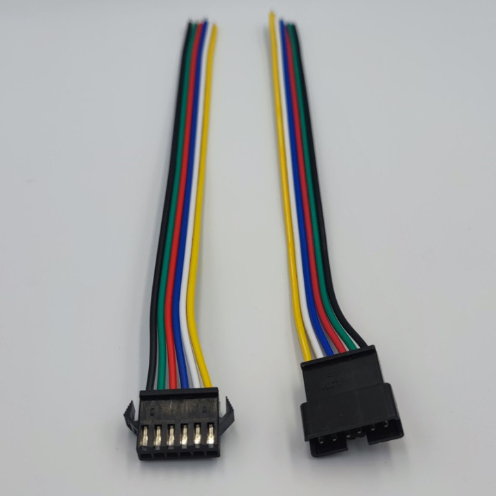 Stecker-Set  6-Pin für RGB+CCT-LED-Streifen
