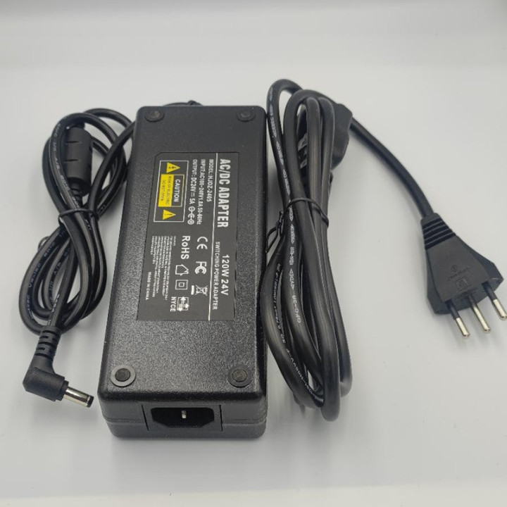 Netzteil 24 V 5A 120W mit Kabel und Stecker