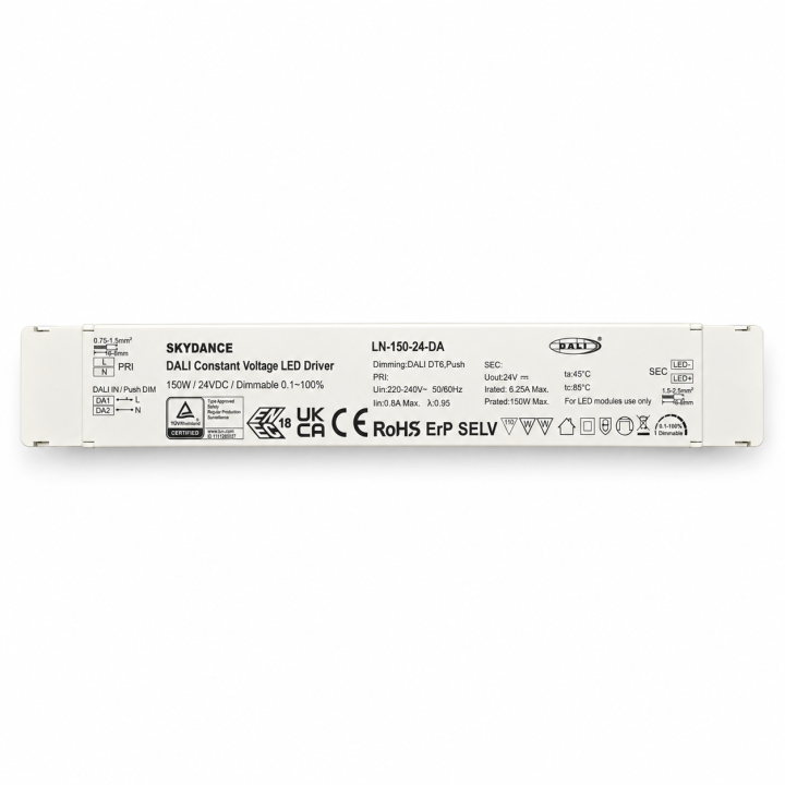 SKYDANCE LN-150-24-DA DALI LED-Treiber 24V 150W