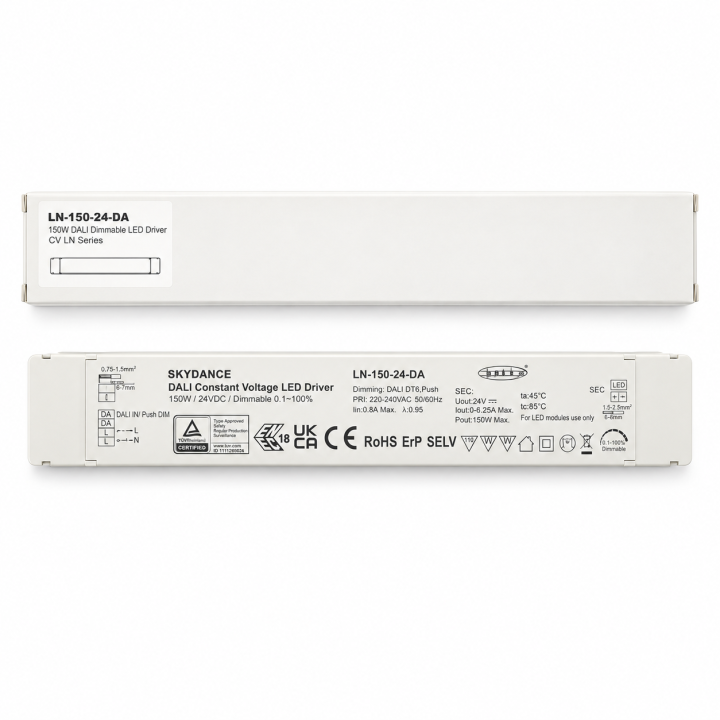 SKYDANCE LN-150-24-DA DALI LED-Treiber 24V 150W