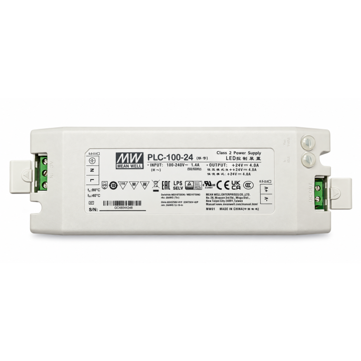 Mean Well PLC-100-24 LED-Netzteil 24V 4A 96W