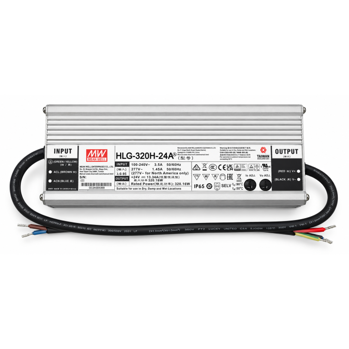 Mean Well HLG-320H-24A 24V 320W LED-Netzteil