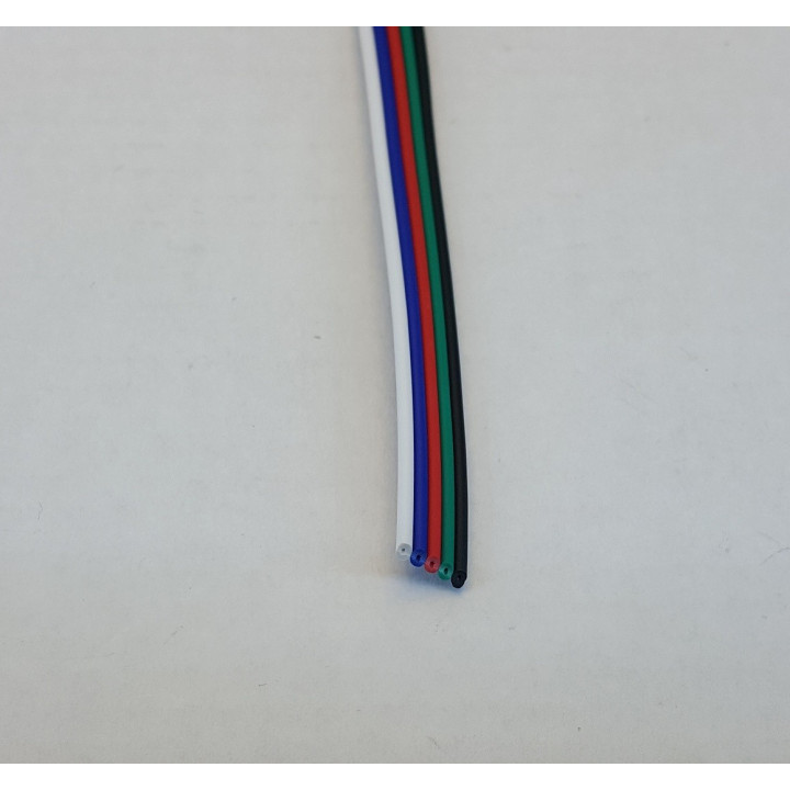 5-core cable for RGBW LED strips