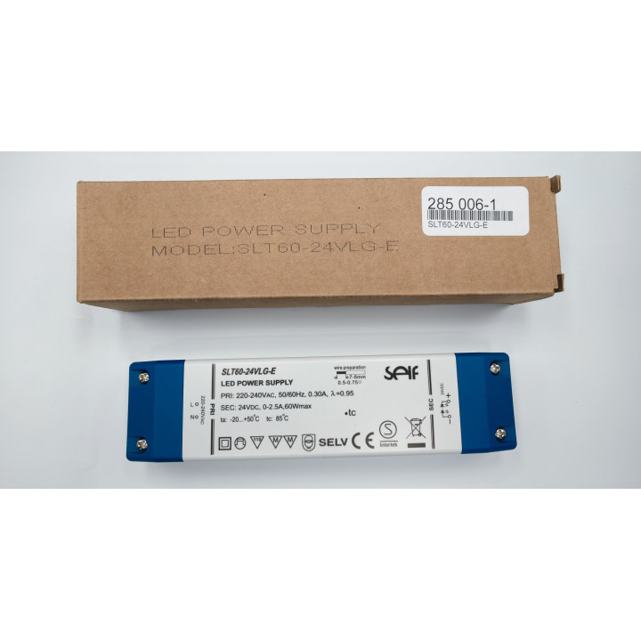 SELF SLT60-24VLG-E LED Power Supply 24 V 60 W