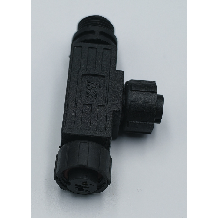 Two-pin T connector for garden lighting – view 4