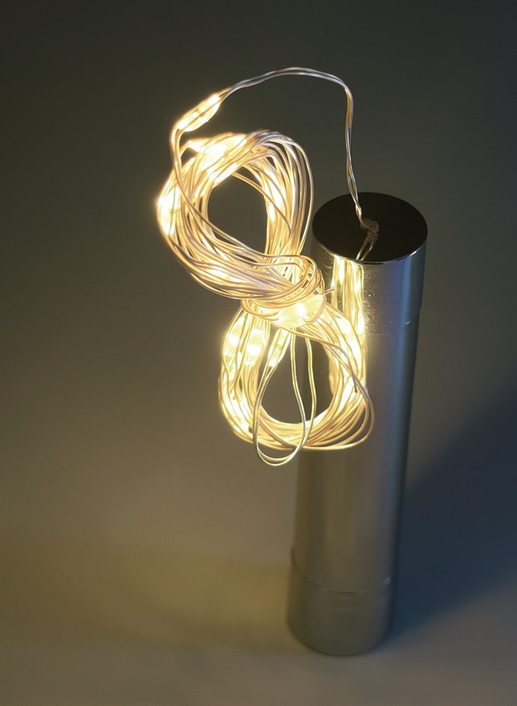 2 m LED wire fairy lights – warm white