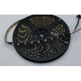 WS2811 RGB LED-Streifen – schwarze Platine mit Beschichtung auf Rolle