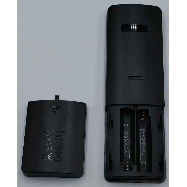 MiBoxer C6 – rear with open battery compartment