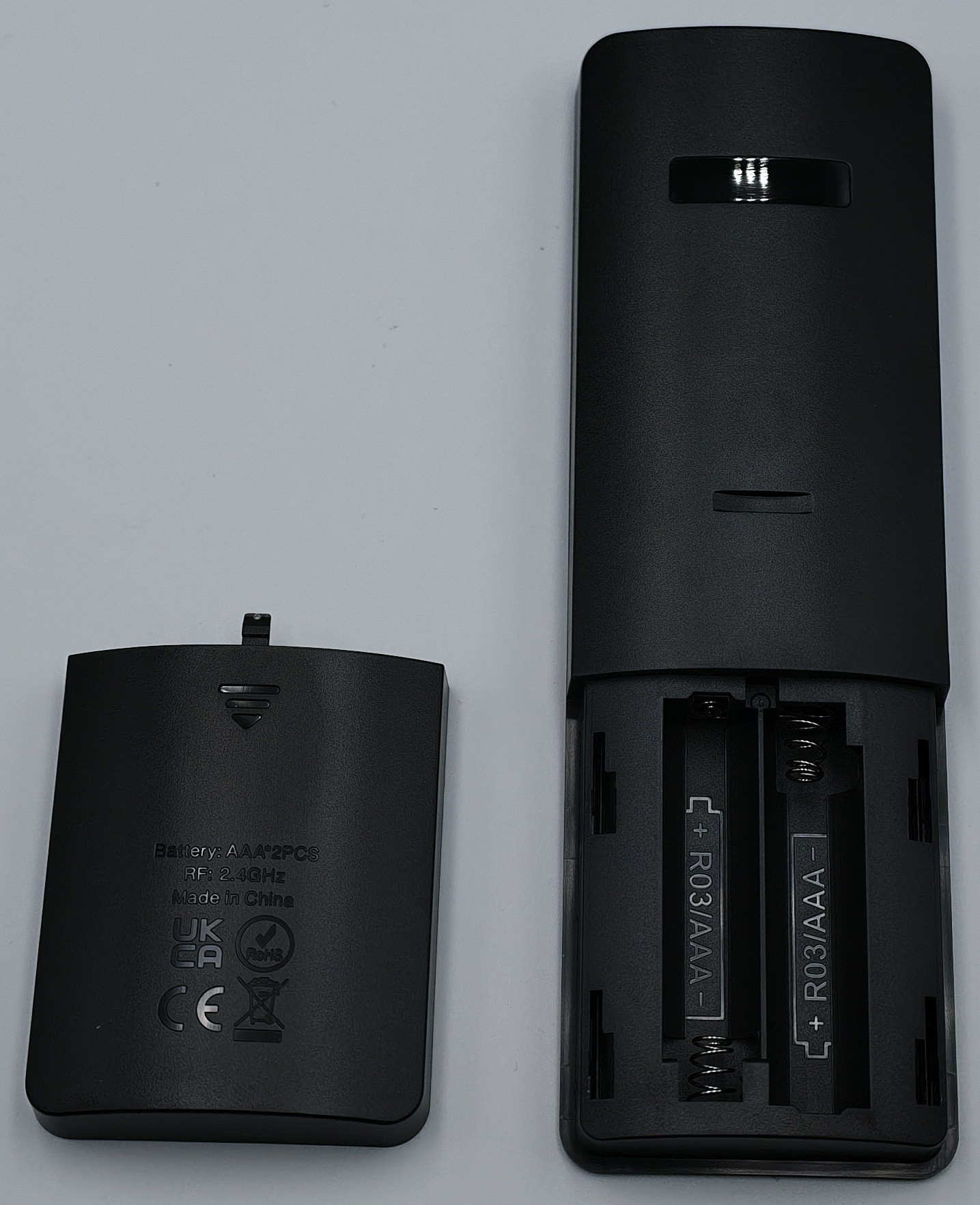 MiBoxer C6 – rear with open battery compartment