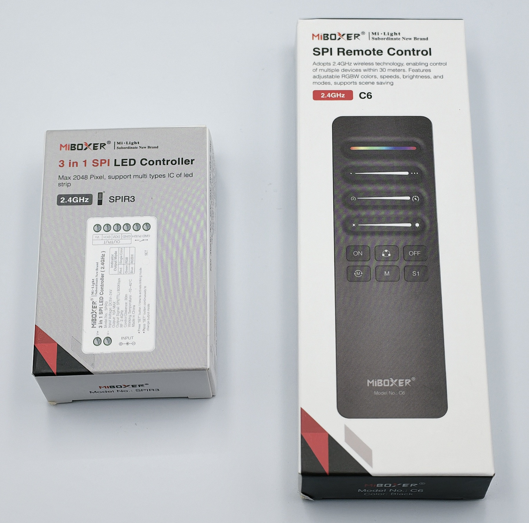 MiBoxer SPIR3/C6 set – original packaging