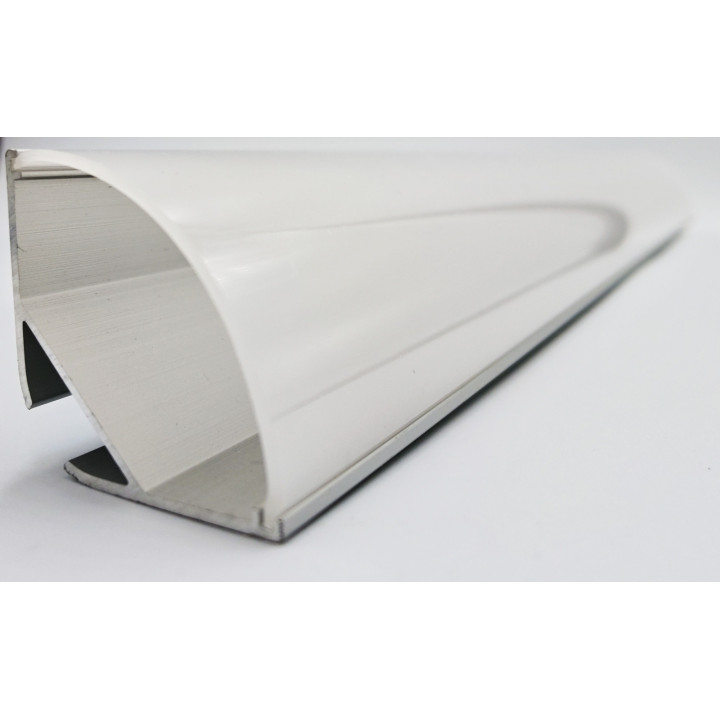 V-3030 LED-Eckprofil 2 m, silber und opal | Bieri-LED