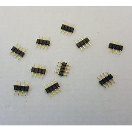 Stecker 4-Pin für RGB 10 Stk.