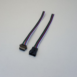 Stecker-Set  5-Pin für RGBW-LED-Streifen