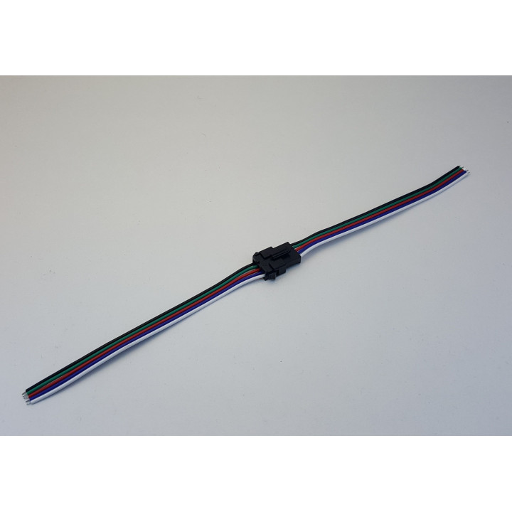 Stecker-Set  5-Pin für RGBW-LED-Streifen