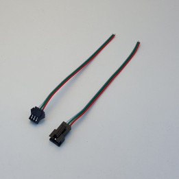 Stecker-Set  3-Pin für Dual oder andere LED-Streifen