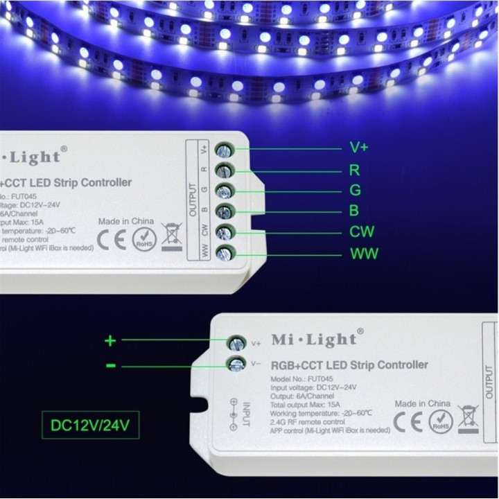 Mi-Light Controller RGB+CCT FUT045