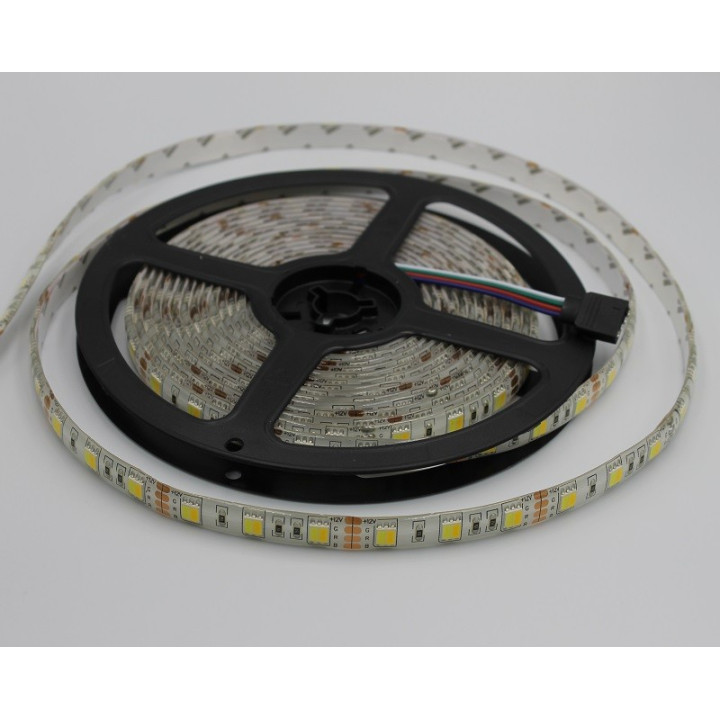 Dual warm and cool white 2-in-1 12 V 10 mm 5 m waterproof IP65 5050