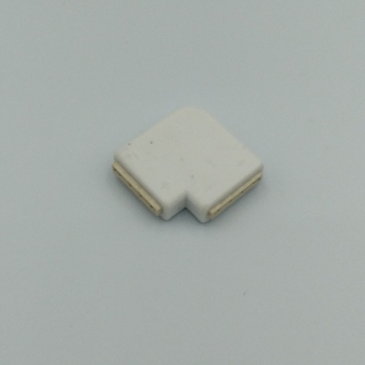 RGB 4-pin L-shaped connector, solder-free