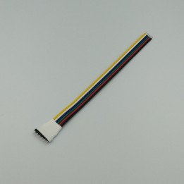 6-pin connection cable for RGB+CCT, male