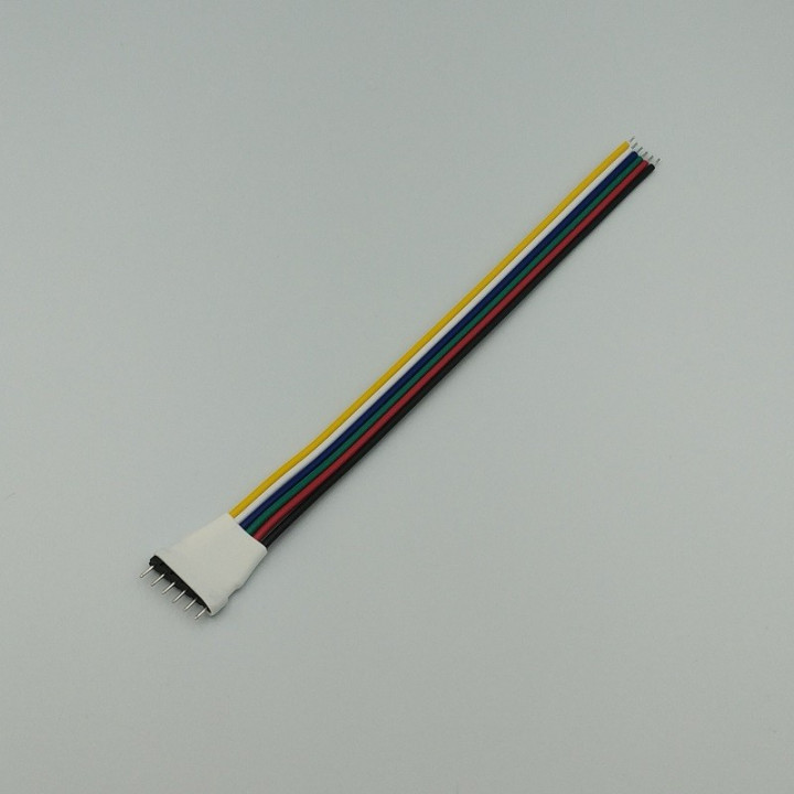 Anschlusskabel 6-Pin für RGB+CCT Männlich