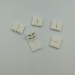 Verbinder 2-Pin für einfarbige LED-Streifen IP20 lötfrei 5 Stück