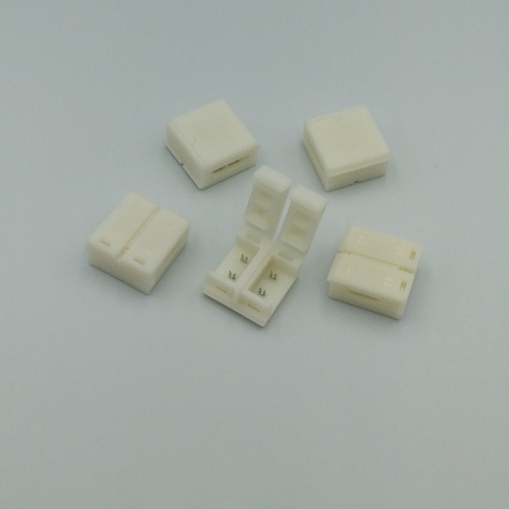 Verbinder 2-Pin für einfarbige LED-Streifen IP65 lötfrei 5 Stück