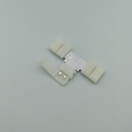 2-pin T-shaped connector, IP20, solder-free