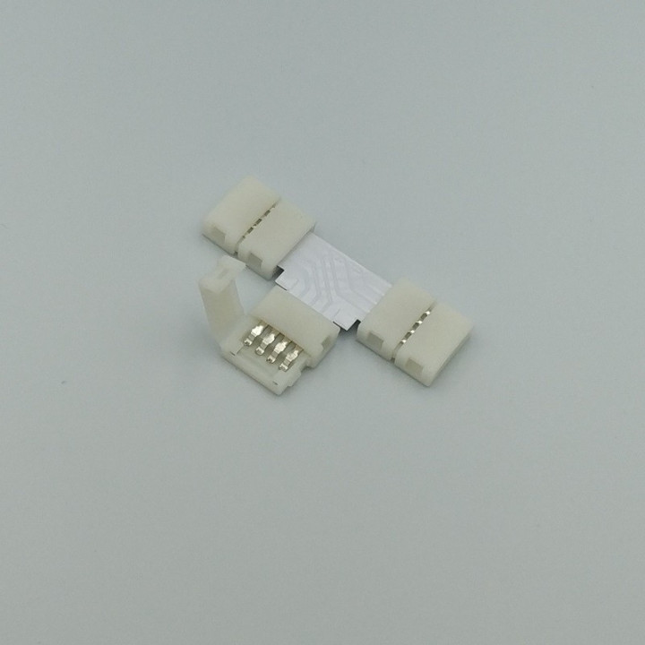4-pin RGB T-shaped connector, IP20, solder-free